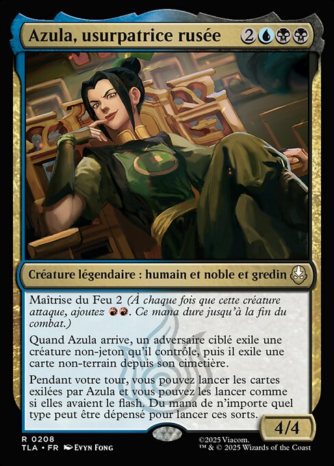 Azula, Cunning Usurper