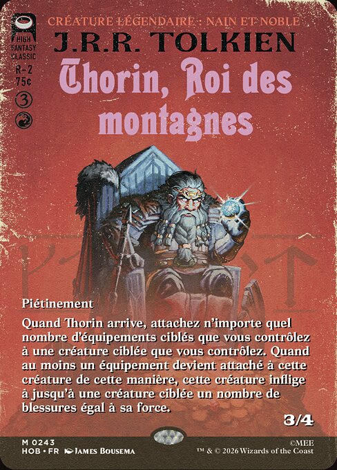 Thorin, Mountain-king