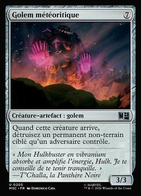 Meteor Golem