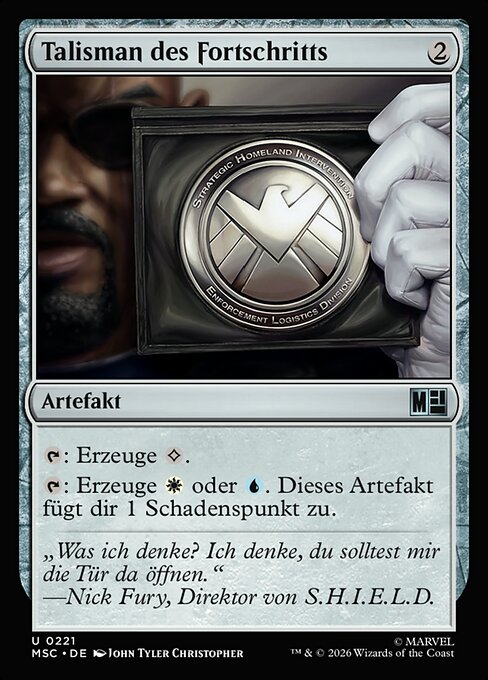 Talisman of Progress