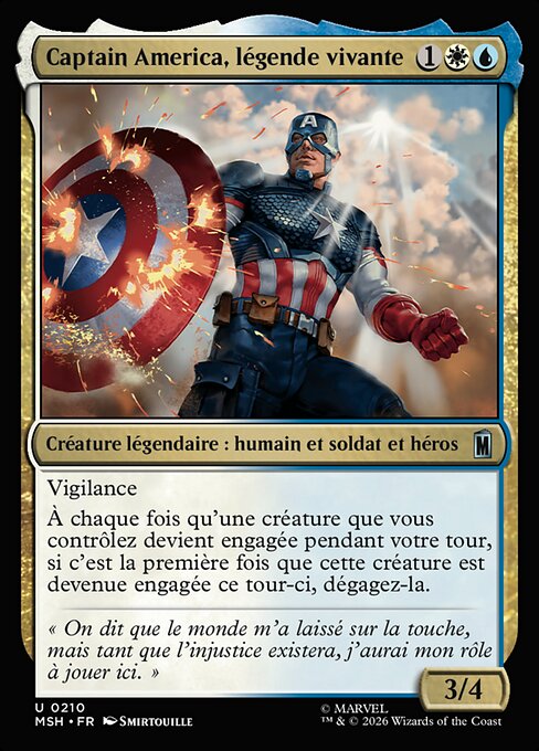 Captain America, Living Legend