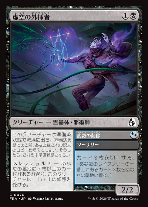 Void Extrapolator // Omit Variables