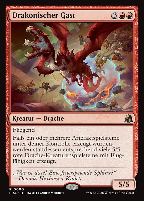 Draconic Visitor