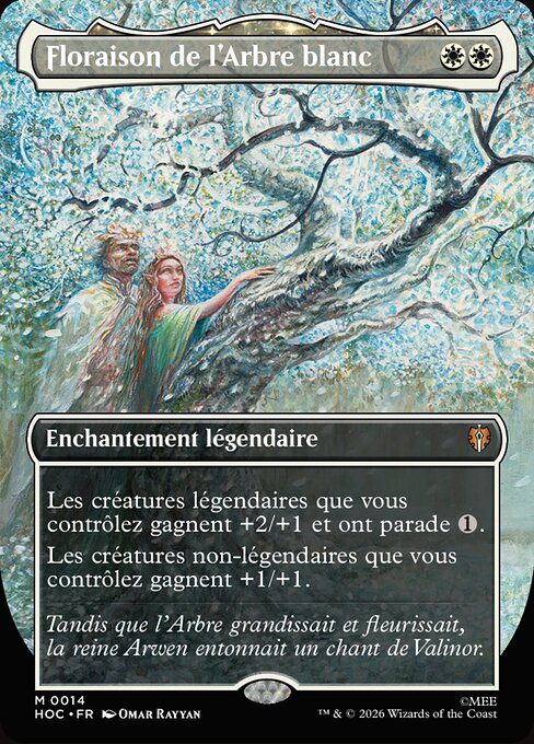 Flowering of the White Tree