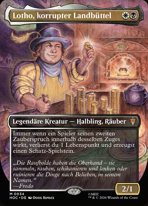 Lotho, Corrupt Shirriff