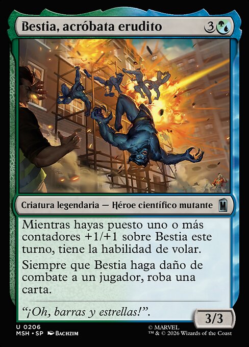 Beast, Erudite Aerialist