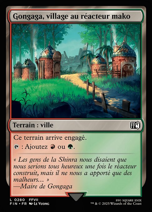 Gongaga, Reactor Town