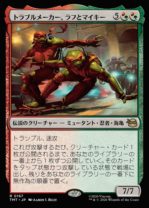 Raph & Mikey, Troublemakers