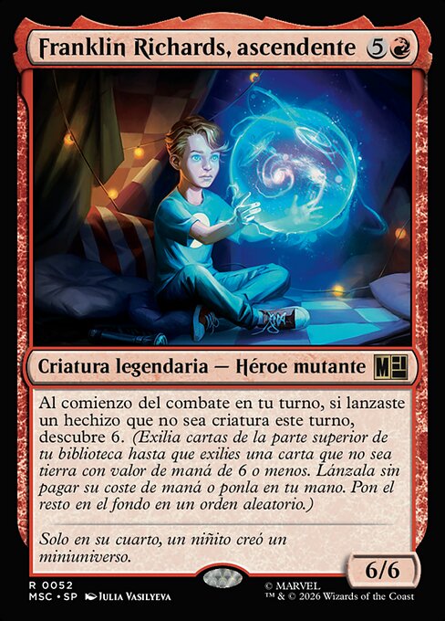 Franklin Richards, Ascendant