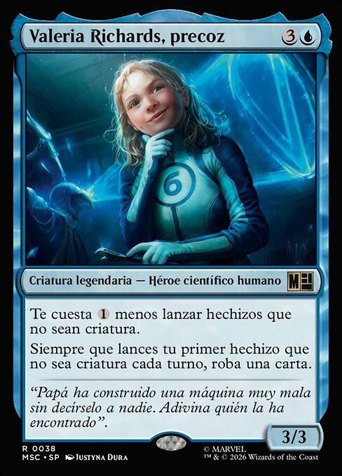 Valeria Richards, Precocious