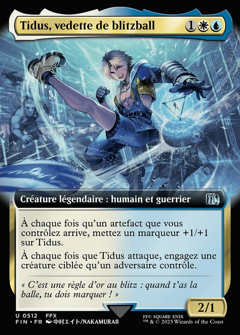 Tidus, Blitzball Star