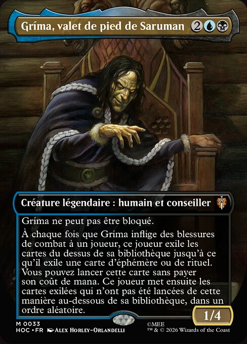 Gríma, Saruman's Footman