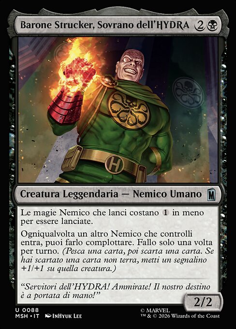 Baron Strucker, HYDRA Overlord
