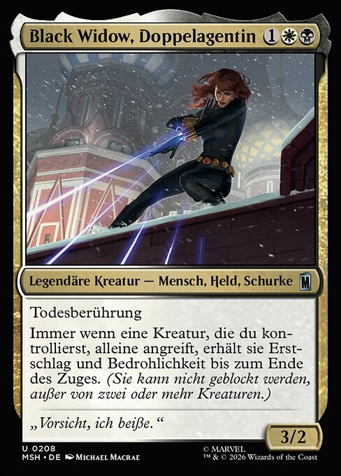 Black Widow, Double Agent