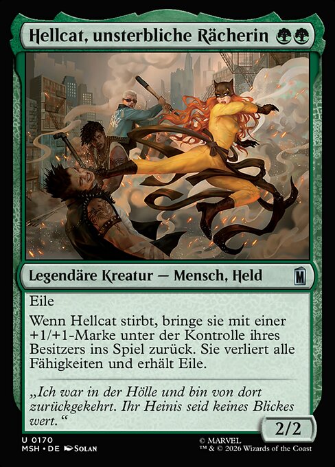 Hellcat, Undying Vigilante