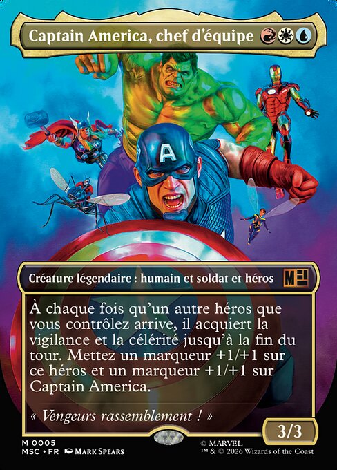 Captain America, Team Leader