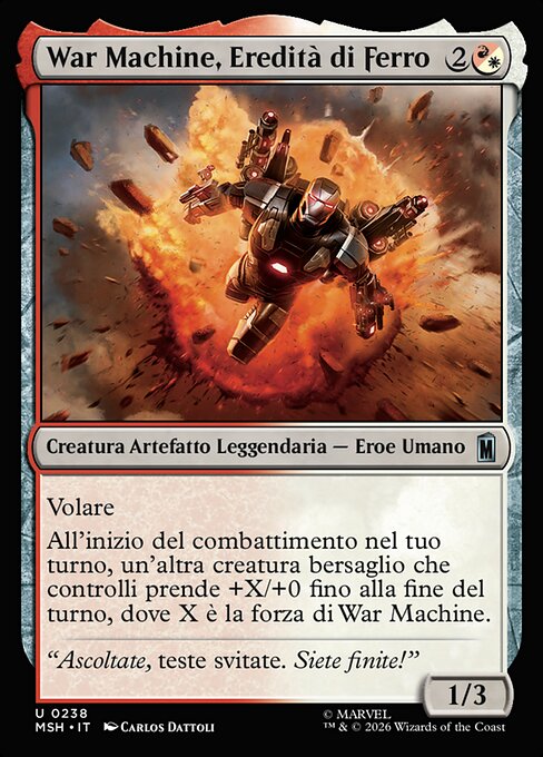 War Machine, Legacy of Iron