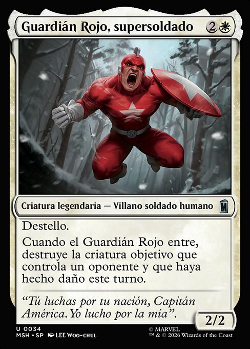 Red Guardian, Super-Soldier