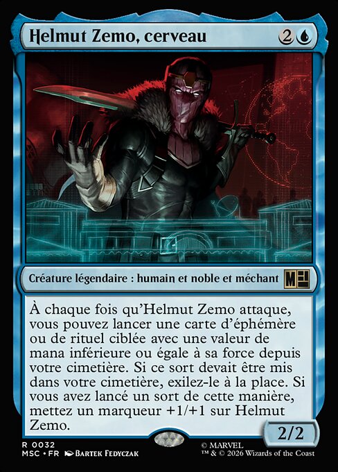 Helmut Zemo, Mastermind