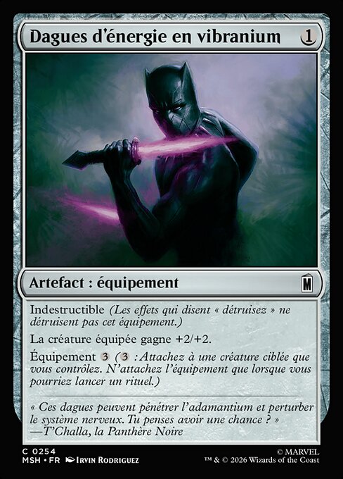Vibranium Energy Daggers