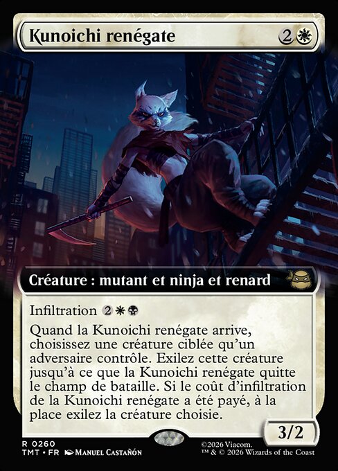 Turncoat Kunoichi