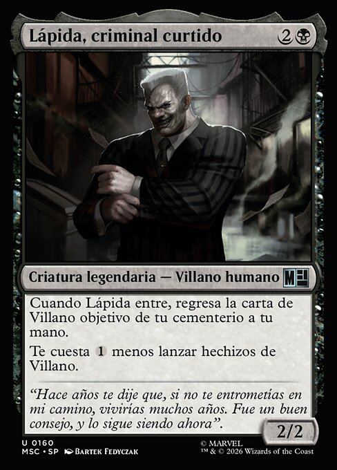 Tombstone, Career Criminal