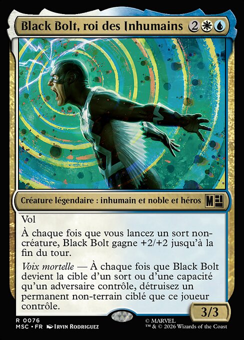 Black Bolt, Inhuman King