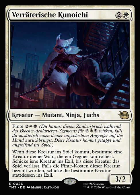 Turncoat Kunoichi