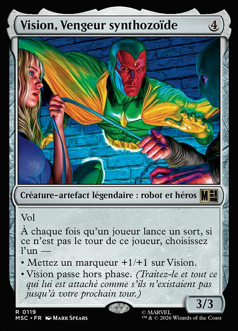 Vision, Synthezoid Avenger
