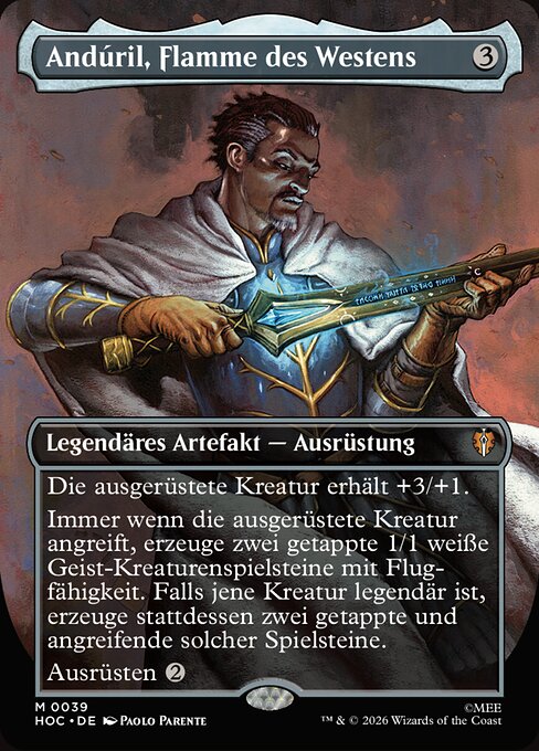 Andúril, Flame of the West