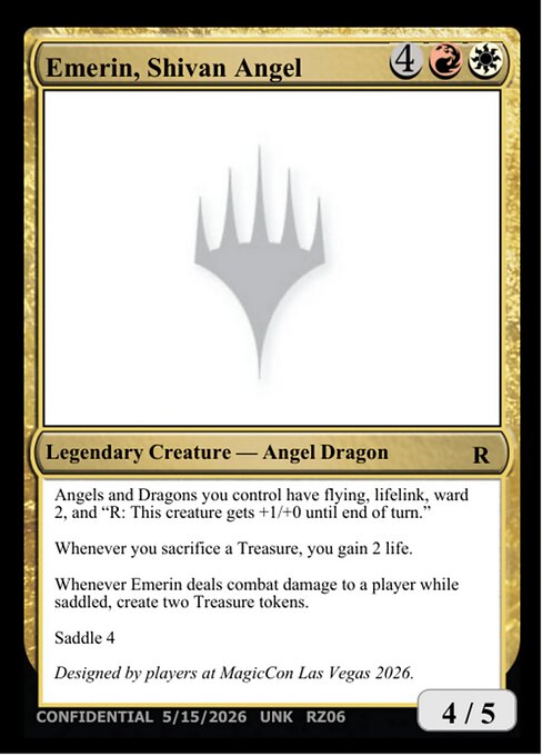 Emerin, Shivan Angel