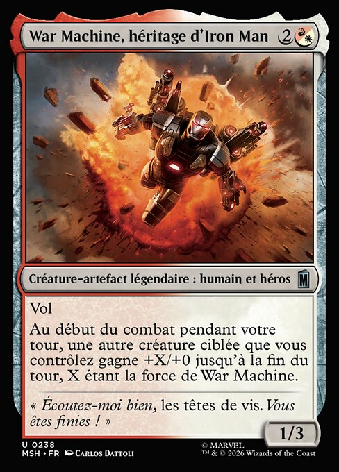 War Machine, Legacy of Iron