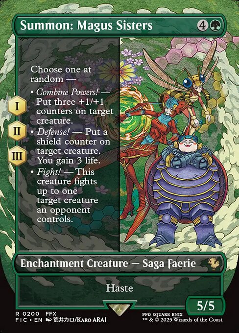Summon: Magus Sisters