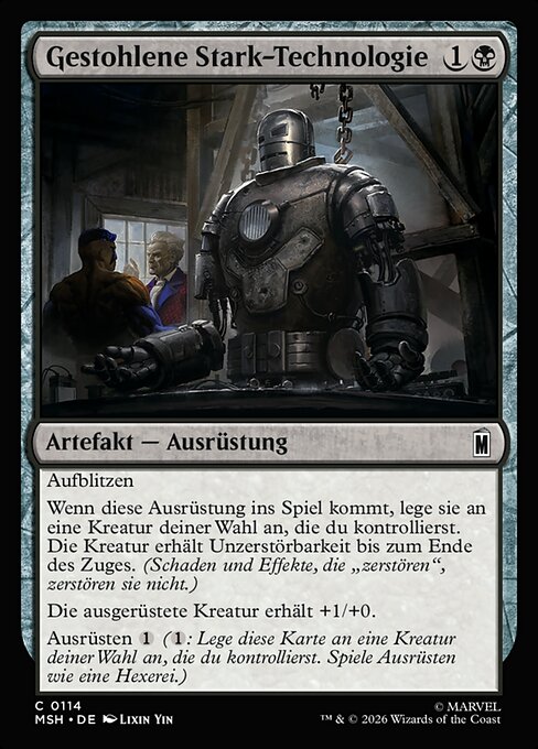 Stolen Stark Tech