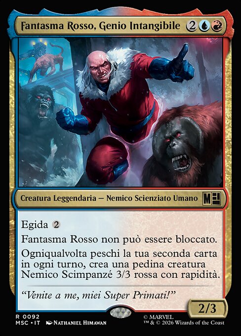 Red Ghost, Intangible Genius
