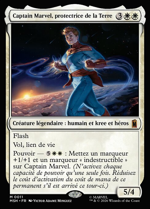 Captain Marvel, Earth's Protector