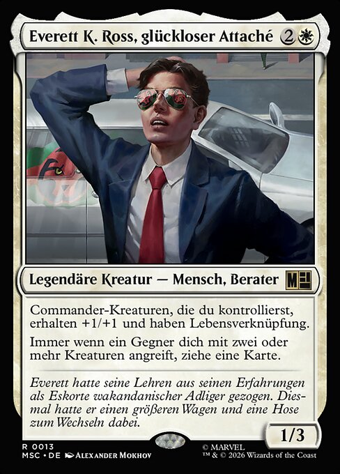 Everett K. Ross, Hapless Attaché