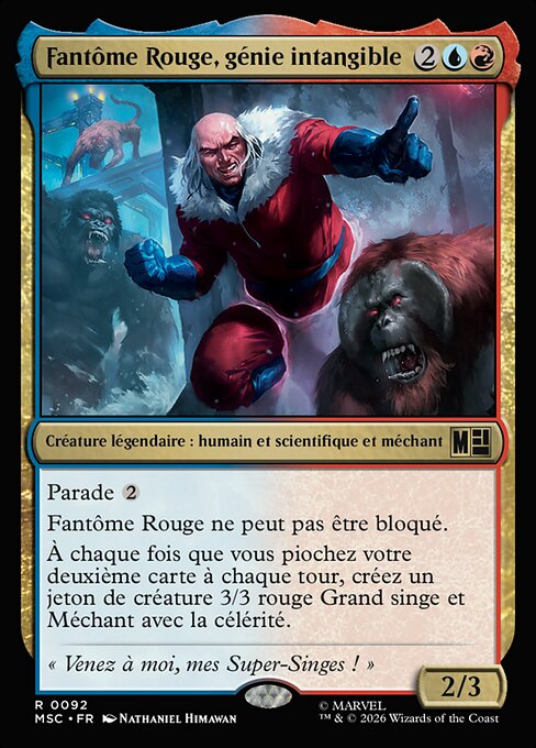 Red Ghost, Intangible Genius