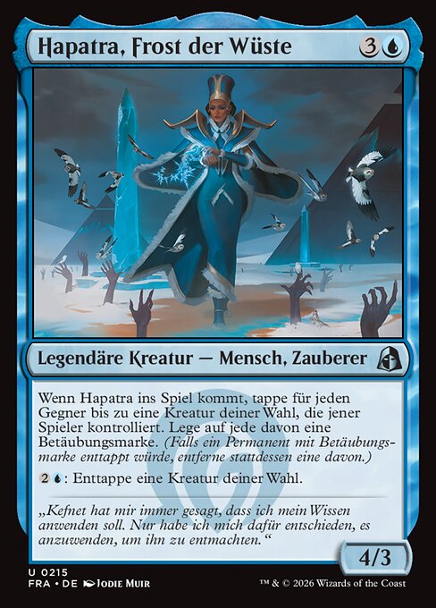 Hapatra, the Desert Frost