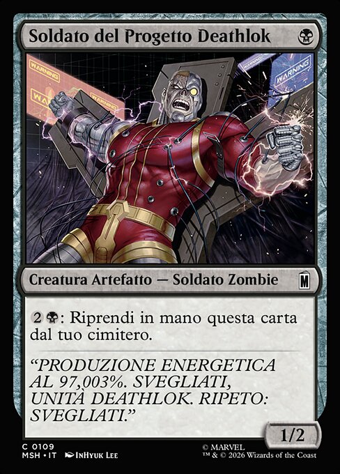 Project Deathlok Soldier