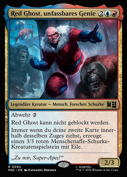 Red Ghost, Intangible Genius