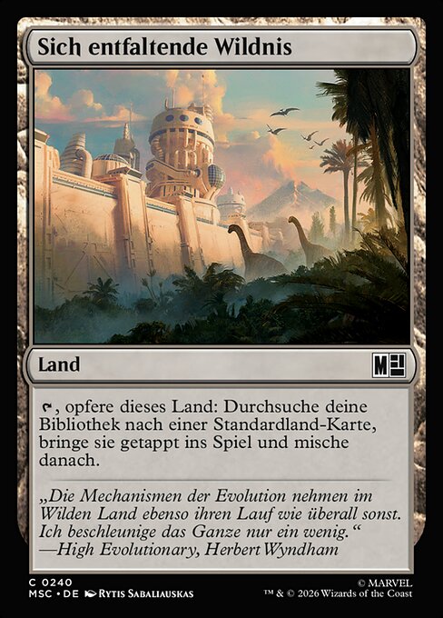 Evolving Wilds