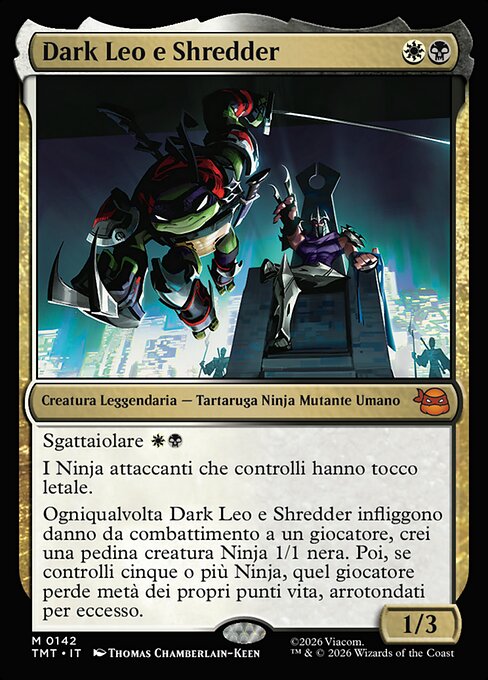 Dark Leo & Shredder