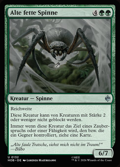 Old Fat Spider