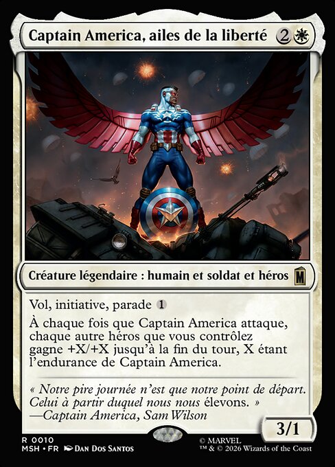 Captain America, Wings of Freedom
