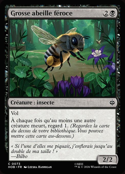 Great Fierce Bee