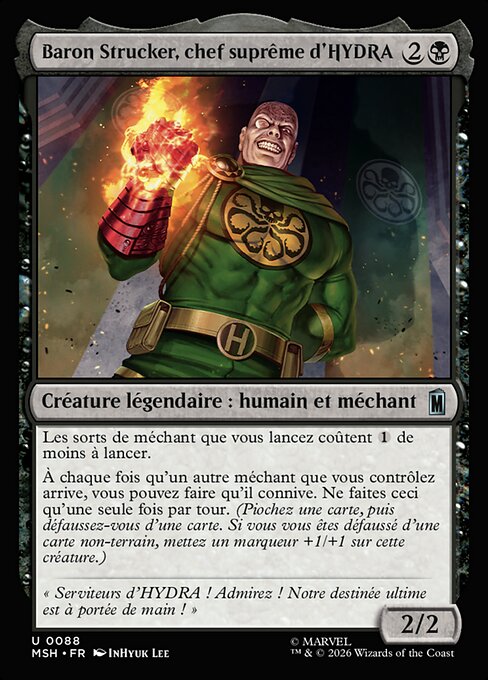 Baron Strucker, HYDRA Overlord