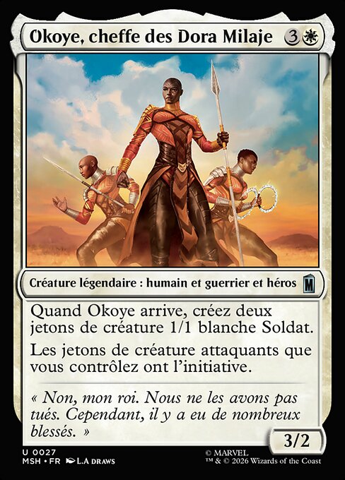 Okoye, Dora Milaje Leader