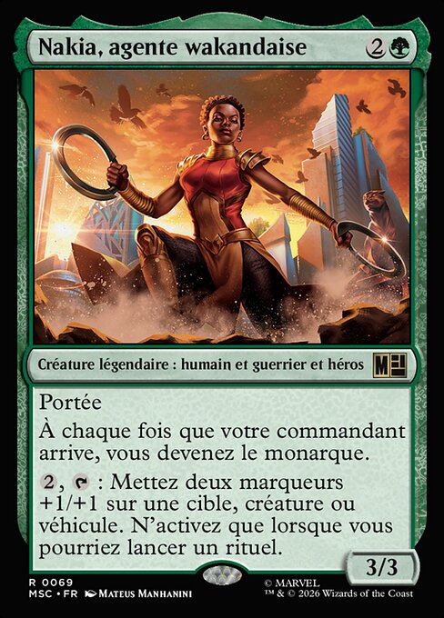 Nakia, Wakandan Operative