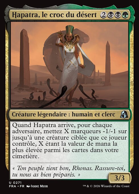 Hapatra, the Desert Fang